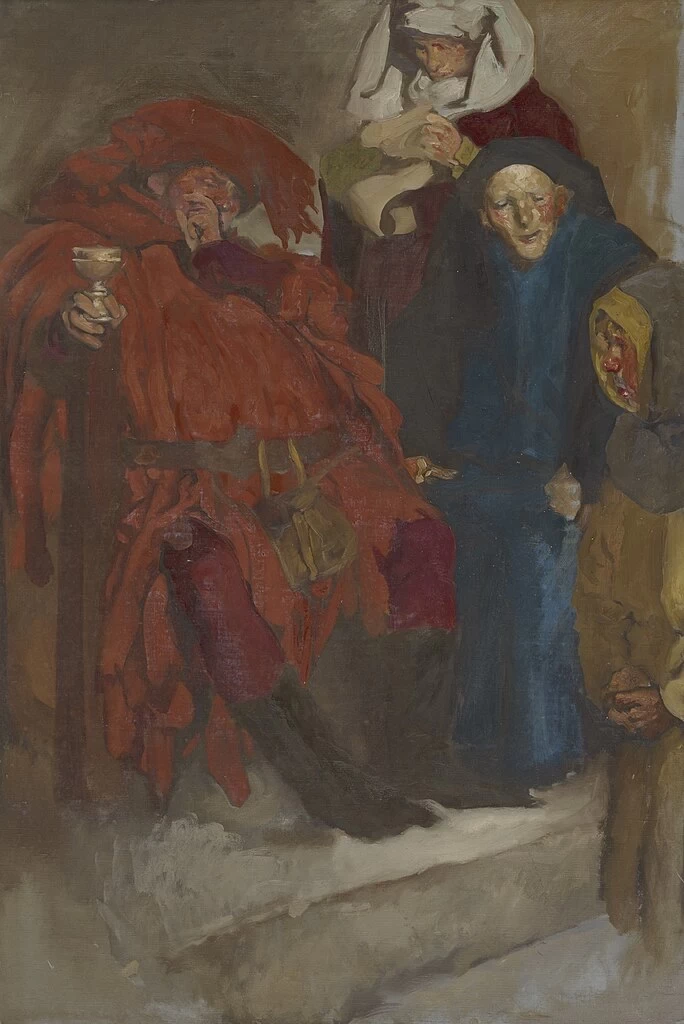 Studio per Falstaff - Yale University Art Gallery, New Haven